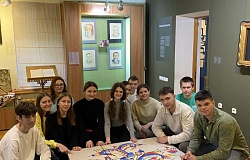 Первокурсники лечебного факультета в Ветковском музее старообрядчества и белорусских традиций