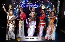 Студенты из Шри-Ланки представили свои таланты на празднике «FRESHERS'25»