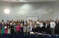 В университете прошел конкурс военно-патриотической песни «Помню и горжусь!»