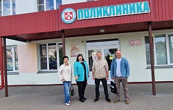 И снова в путь: выездная работа на базе Чечерской ЦРБ