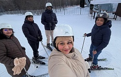 Winter trip for students from Sri Lanka