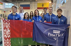 Спортивные успехи пловцов ГомГМУ к юбилею университета!