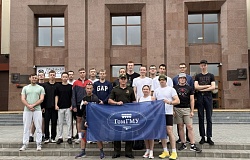 Память в каждом шаге: преподаватели и студенты военной кафедры почтили подвиг защитников Гомеля