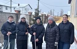 Активисты Гомельского медуниверситета в акции #МолодежьЗаДело