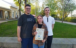 Команда военной кафедры ГомГМУ в тройке призеров исторического квеста