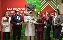 ГомГМУ на «Марафоне единства» в Мозыре