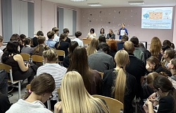 Организационное собрание с первокурсниками в общежитии № 5 ГомГМУ